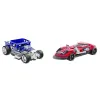 HOT WHEELS SET 2 MASINUTE METALICE PULL BACK BONE SHAKER ȘI TWIN MILL 1:43