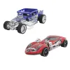 HOT WHEELS SET 2 MASINUTE METALICE PULL BACK BONE SHAKER ȘI TWIN MILL 1:43