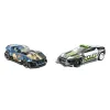 HOT WHEELS SET 2 MASINUTE METALICE PULL BACK MUSCLE AND BLOWN ȘI ALPHA PURSUIT 1:43