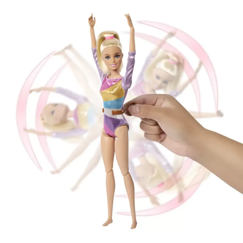 BARBIE PAPUSA BARBIE YOU CAN BE GIMNASTA BLONDA