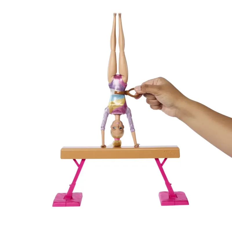 BARBIE PAPUSA BARBIE YOU CAN BE GIMNASTA BLONDA