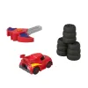 FISHER PRICE BATWHEELS MAȘINUȚĂ ROSIE SCARA 1:55