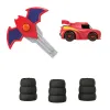 FISHER PRICE BATWHEELS MAȘINUȚĂ ROSIE SCARA 1:55