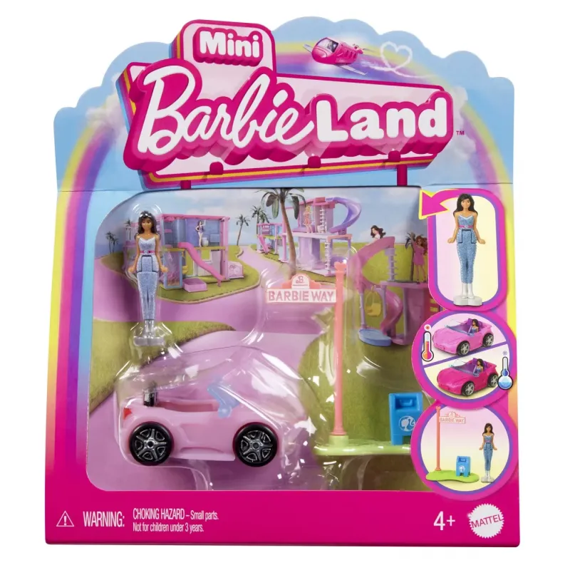 BARBIE CASA DE PAPUSI BARBIE CU 4 ZONE PLIABILA