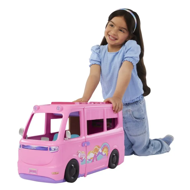 BARBIE RULOTA DE VIS CU ACCESORII
