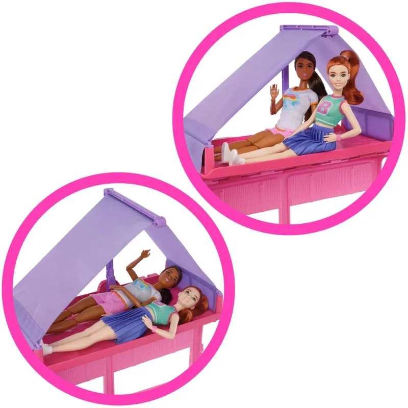 BARBIE RULOTA DE VIS CU ACCESORII