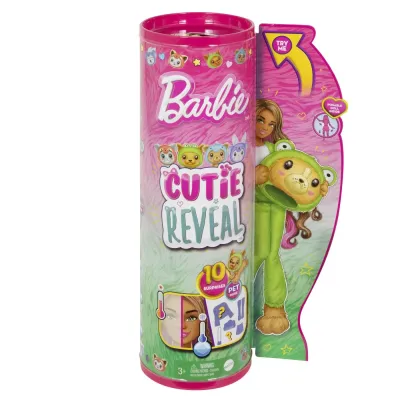 BARBIE COLOR REVEAL PAPUSA BARBIE CĂȚEL BROSCUTA