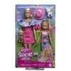 BARBIE ȘI STACIE SET PAPUSA BARBIE ȘI PAPUSA STACIE IUBITOARE DE CATEI