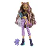 MONSTER HIGH PAPUSA CLAWDEEN WOLF ȘI CĂȚELUL CRESCENT