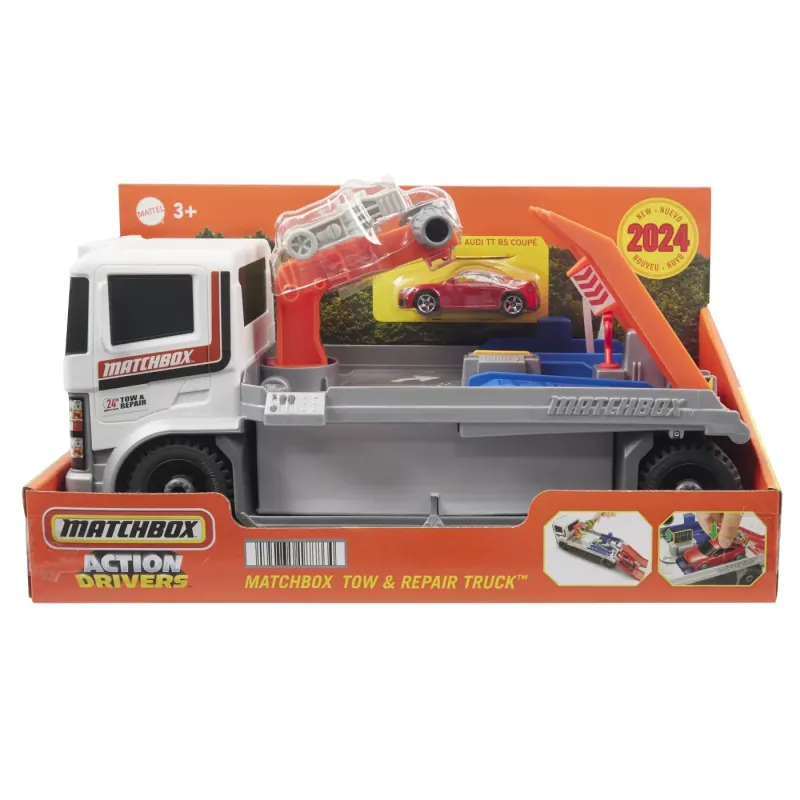 MATCHBOX ACTION DRIVERS CAMION DE REPARATII ȘI REMORCARE