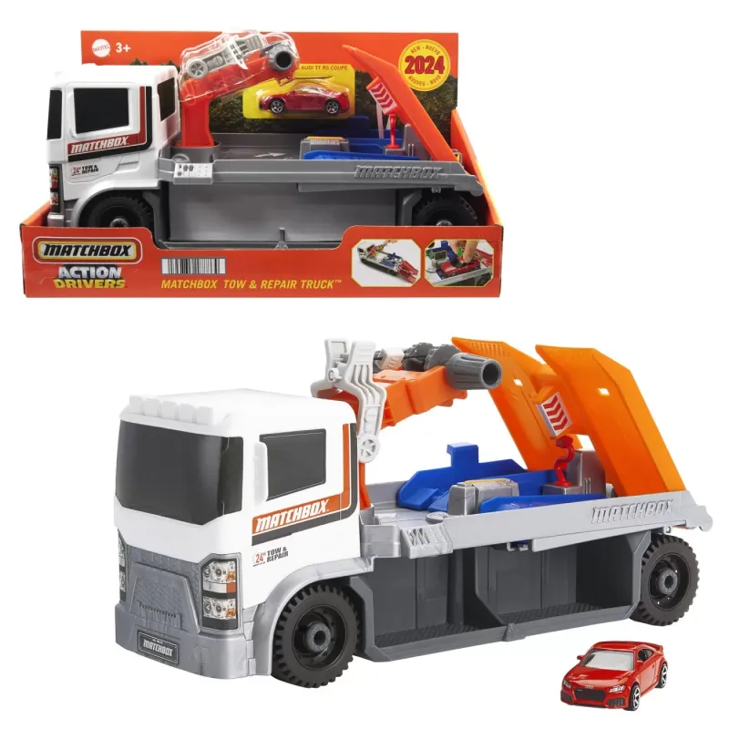 MATCHBOX ACTION DRIVERS CAMION DE REPARATII ȘI REMORCARE