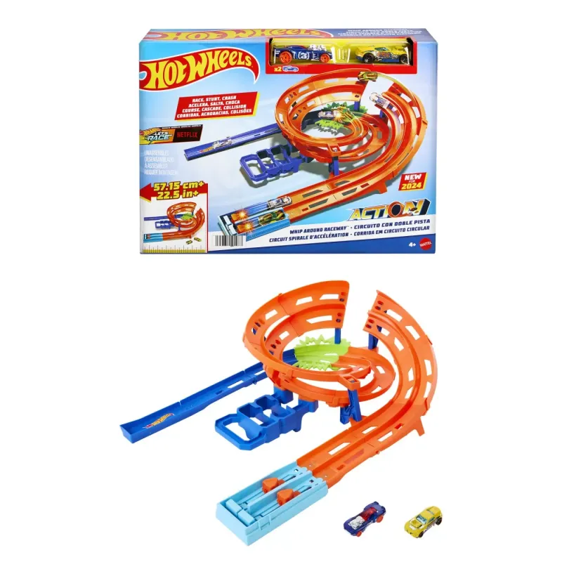 HOT WHEELS ACTION SET CIRCUIT DUBLU
