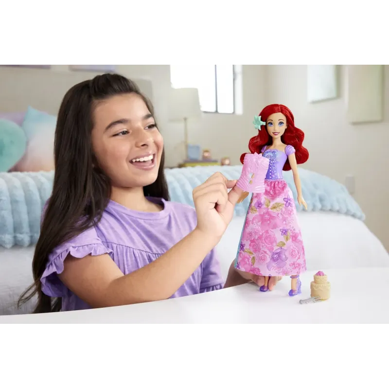 DISNEY PRINCESS SPIN AND REVEAL PAPUSA ARIEL