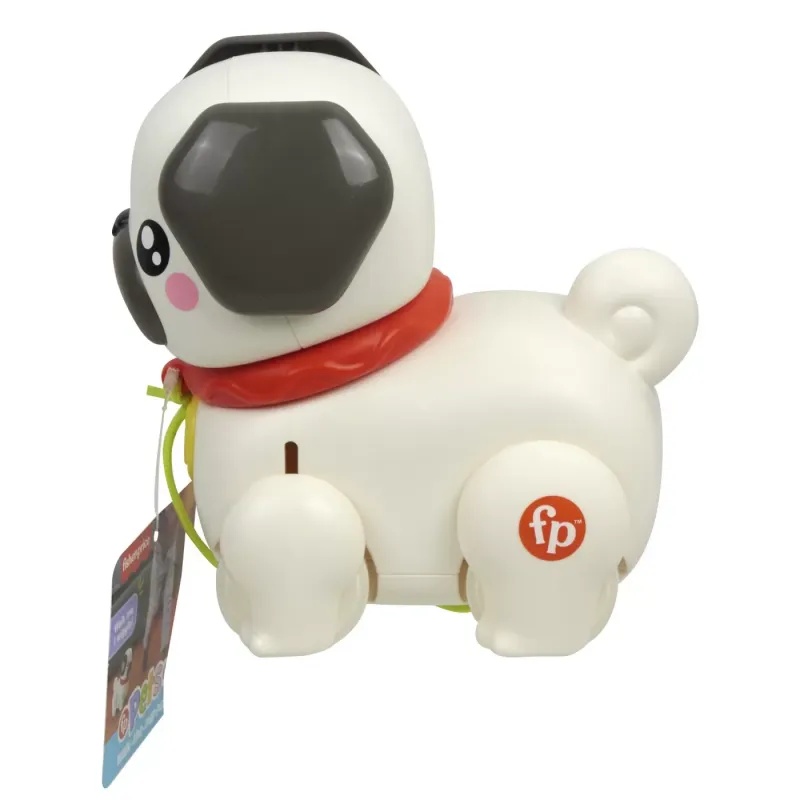 FISHER PRICE JUCĂRIE DE TRAS INTERACTIVA CĂȚEL CU MISCARI ȘI SUNETE