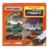 MATCHBOX SET 8 MASINUTE METALICE EXCLUSIV LAND ROVER 110 SCARA 1 LA 64