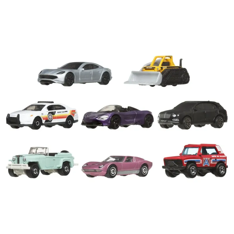 MATCHBOX SET 8 MASINUTE METALICE EXCLUSIV KARMA GS-6 CARA 1 LA 64