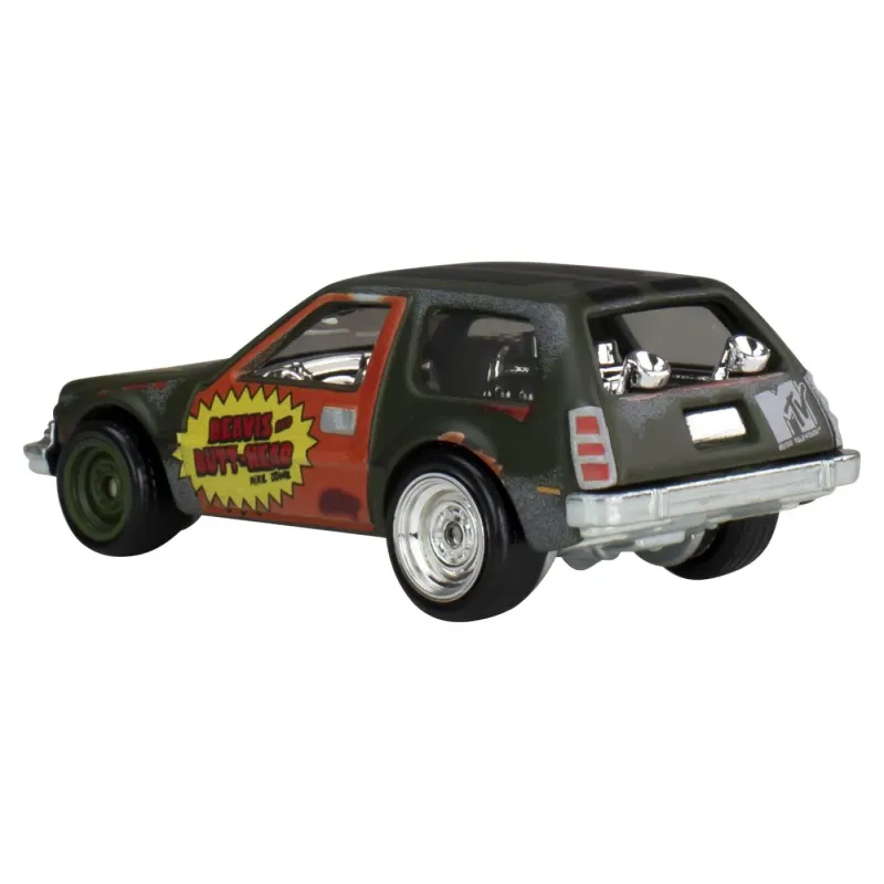 HOT WHEELS POP CULTURE MAȘINUȚĂ METALICĂ BEAVIS AND BUTTHEAD PACKIN PACER 77 SCARA 1:64