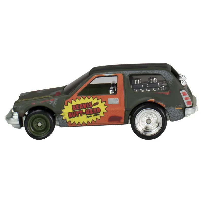 HOT WHEELS POP CULTURE MAȘINUȚĂ METALICĂ BEAVIS AND BUTTHEAD PACKIN PACER 77 SCARA 1:64