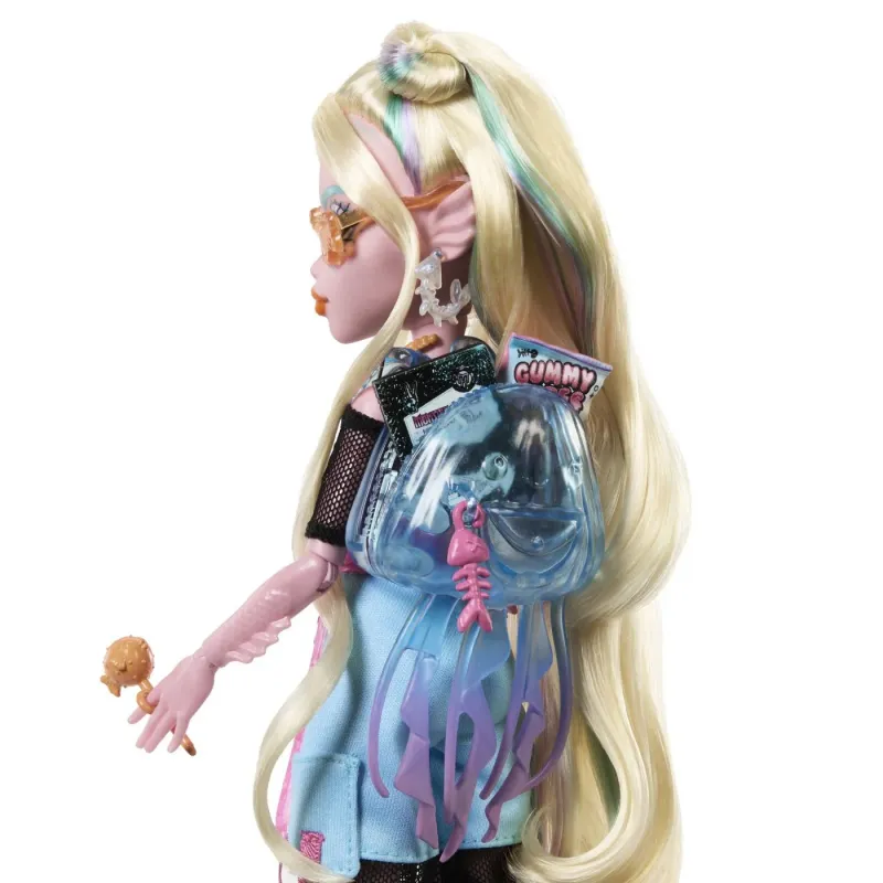 MONSTER HIGH PAPUSA LAGOONA BLUE ȘI PESTISORUL NEPTUNA