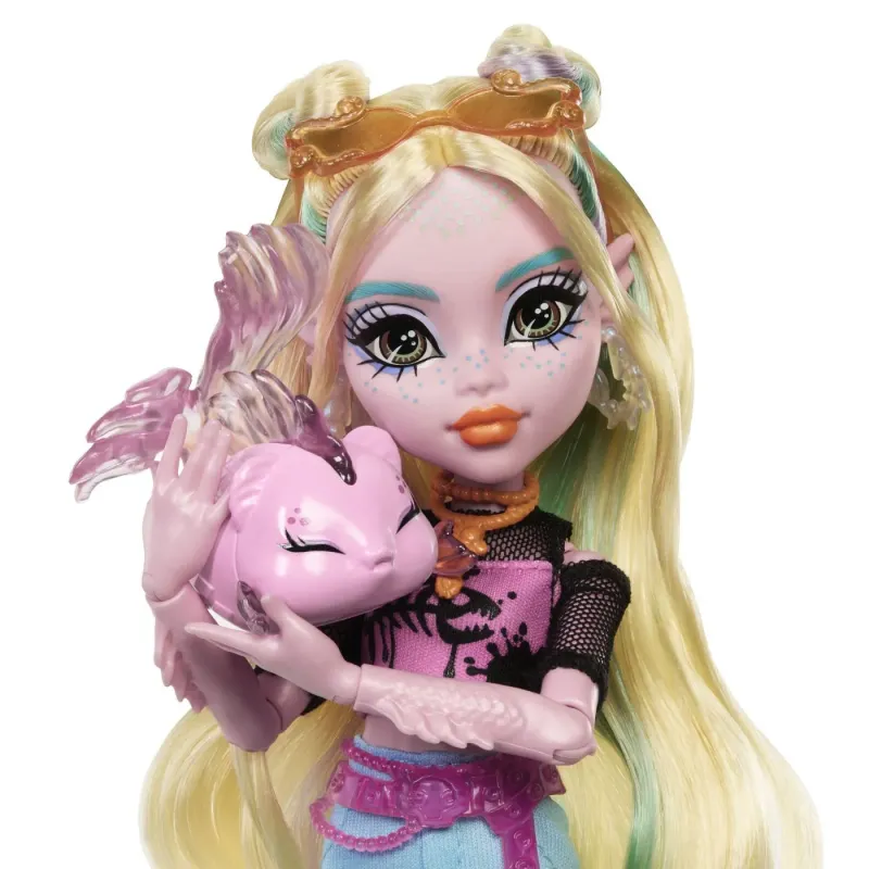 MONSTER HIGH PAPUSA LAGOONA BLUE ȘI PESTISORUL NEPTUNA
