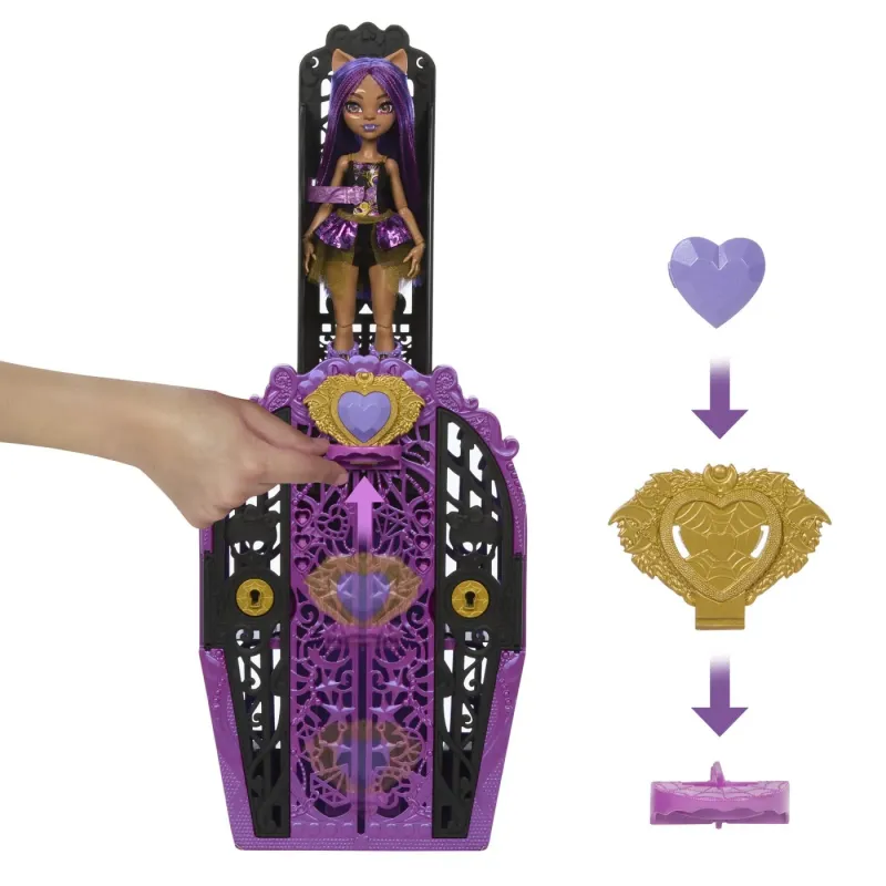MONSTER HIGH SKULLTIMATE SECRETS PAPUSA CLAWDEEN WOLF
