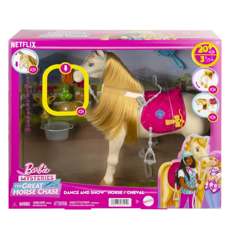 BARBIE MYSTERIES CALUT CU SUNETE ȘI ACCESORII