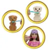 BARBIE PAPUSA BARBIE FAMILY SET PETRECERE CU 2 CĂȚELUSI COLOR CHANGE