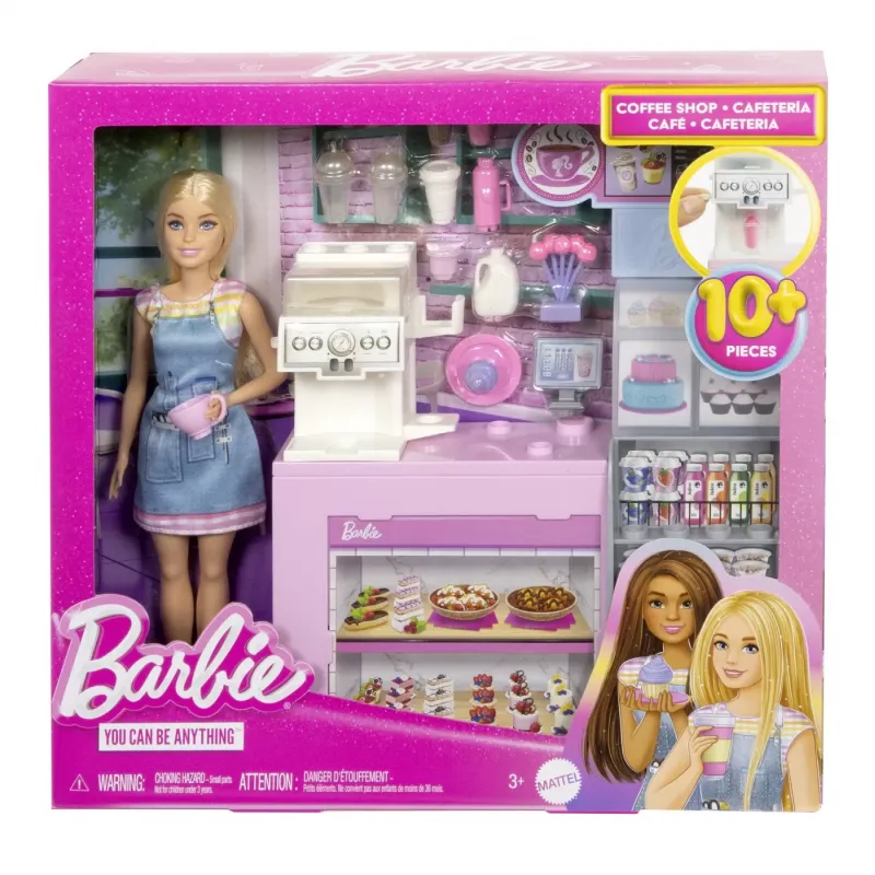 BARBIE PAPUSA BARBIE YOU CAN BE SET CAFENEA