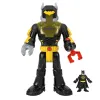 FISHER PRICE IMAGINEXT DC SUPER FRIENDS SET FIGURINĂ BATMAN ȘI COSTUM EXO CU LUMINI ȘI SUNETE