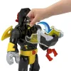 FISHER PRICE IMAGINEXT DC SUPER FRIENDS SET FIGURINĂ BATMAN ȘI COSTUM EXO CU LUMINI ȘI SUNETE