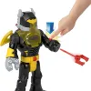 FISHER PRICE IMAGINEXT DC SUPER FRIENDS SET FIGURINĂ BATMAN ȘI COSTUM EXO CU LUMINI ȘI SUNETE