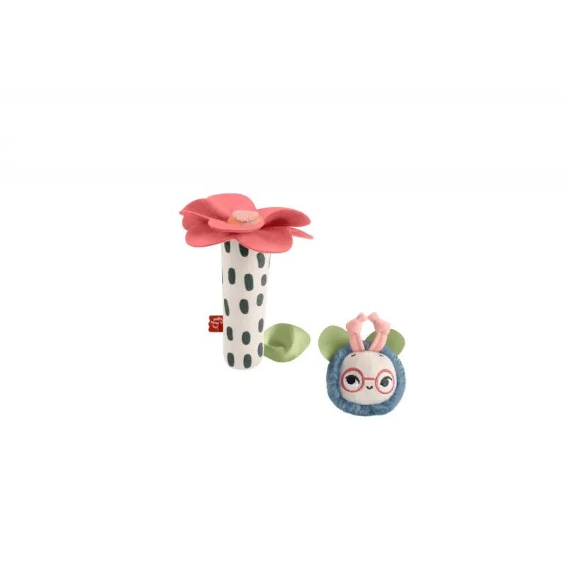 FISHER PRICE PLANET FRIENDS JUCĂRIE PLUS ZORNĂITOARE FLOARE ȘI ALBINUTA