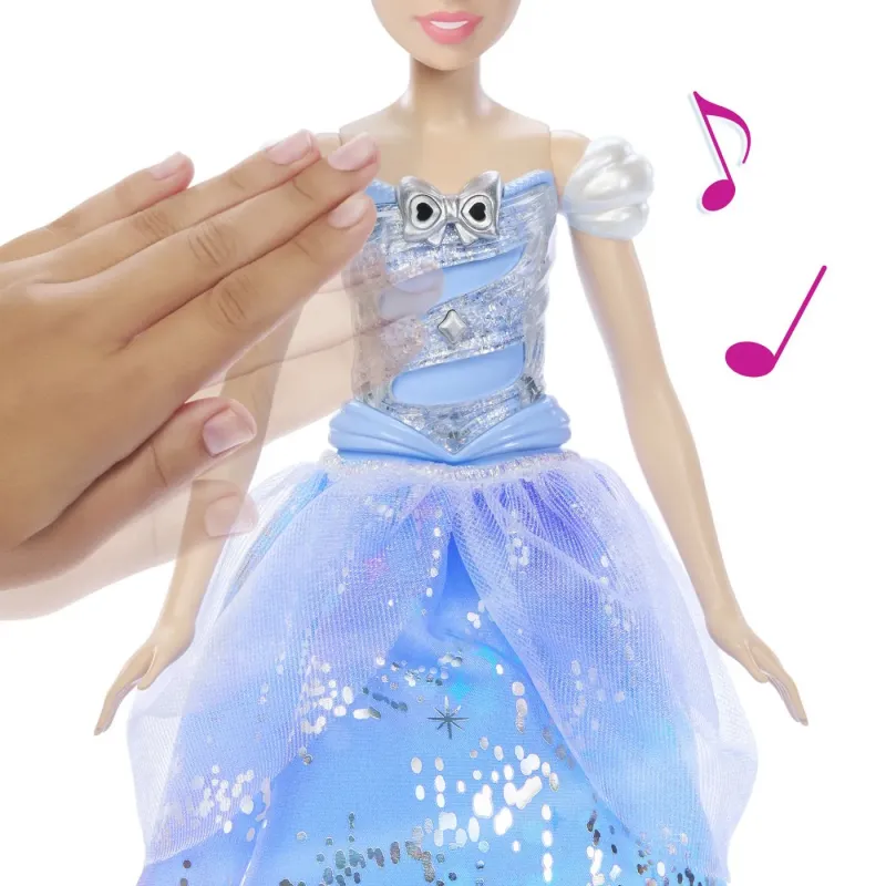 DISNEY PRINCESS PAPUSA CENUSAREASA INTERACTIVA CU ROCHIE LUMINOASA
