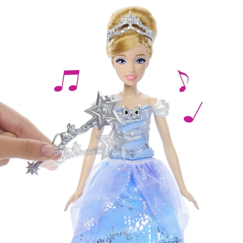 DISNEY PRINCESS PAPUSA CENUSAREASA INTERACTIVA CU ROCHIE LUMINOASA