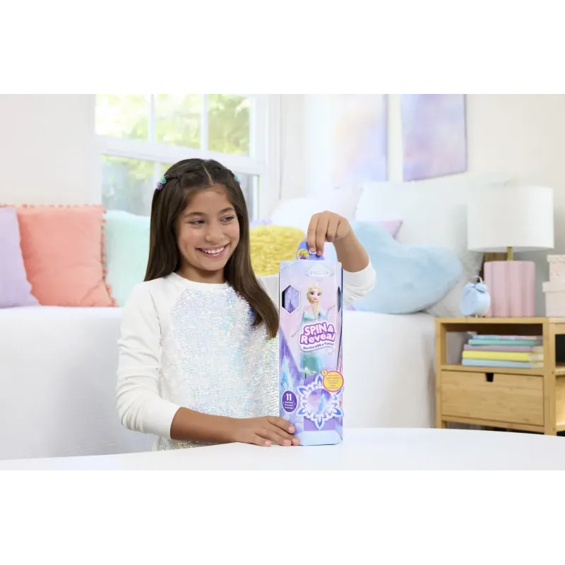 DISNEY FROZEN SPIN AND REVEAL PAPUSA ELSA
