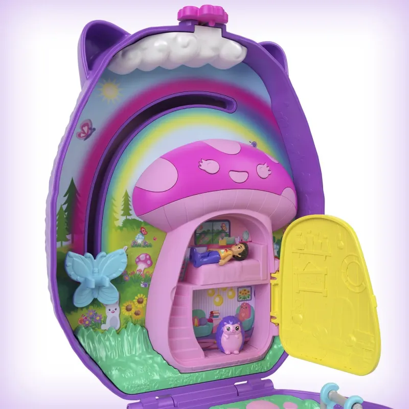 POLLY POCKET SET GENTUȚĂ ARICIUL MAMA ȘI PUIUL