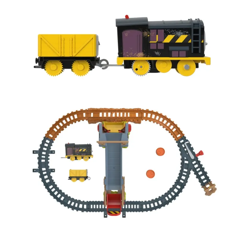 THOMAS SET DE CONSTRUCTIE RIDICA ȘI INCARCA MARFA CU DIESEL