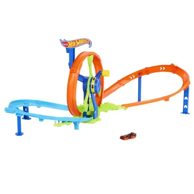 HOT WHEEL STUNT TRACKS CURSA LANSARE RAPIDA IN BUCLA