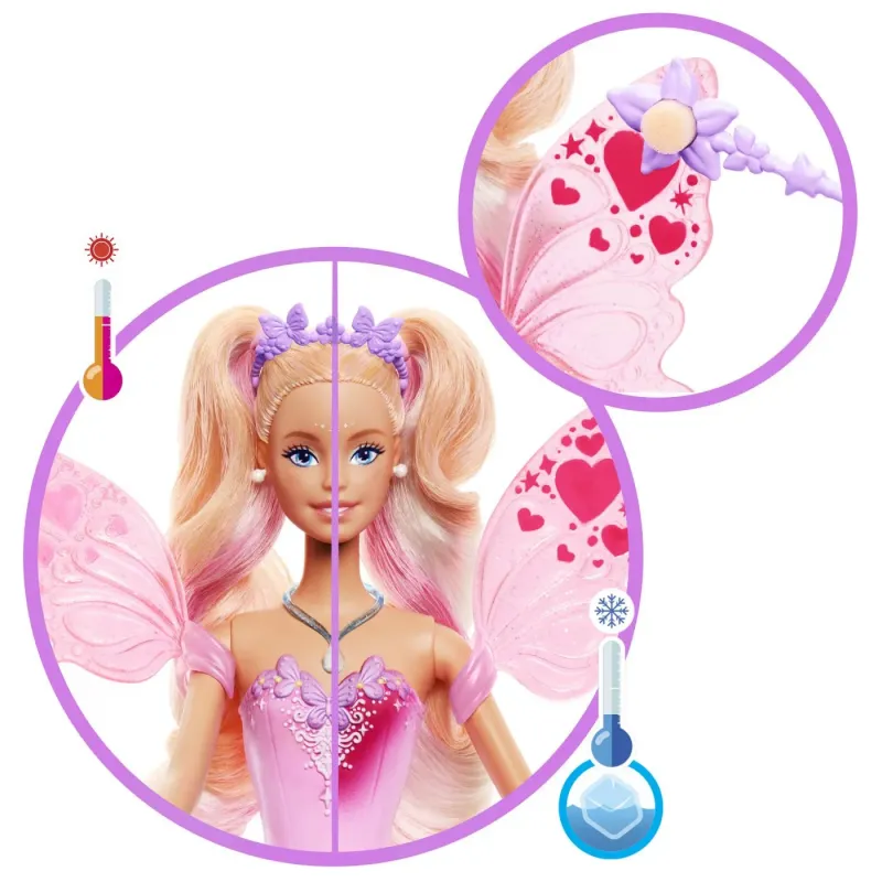 BARBIE COLOR CHANGE ZANA MAGICA CU PAR BLOND