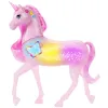 BARBIE UNICORN ROZ CU LUMINI STRALUCITOARE ȘI SUNETE