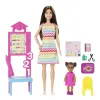 BARBIE SET DE JOACĂ PAPUSA BARBIE SATENA FACE CARIERA PROFESOARA