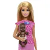 BARBIE CARIERE SET MOBILIER CU PAPUSA DOCTOR PEDIATRU BLONDA