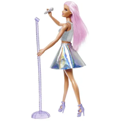 BARBIE PAPUSA BARBIE YOU CAN BE SET BARBIE STAR POP ȘI MICROFON