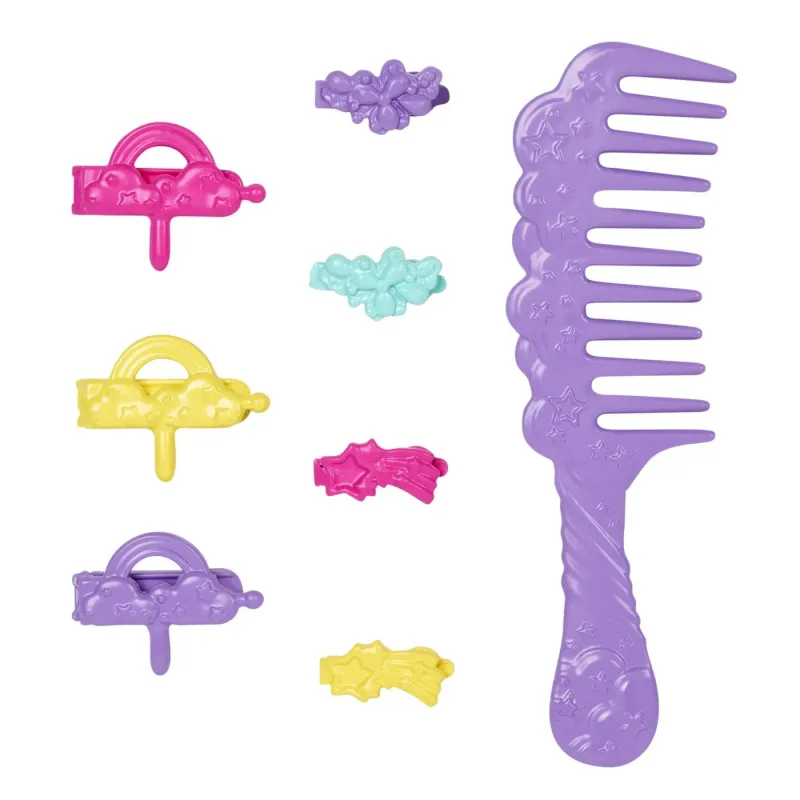 BARBIE DREAMTROPIA PAPUSA CU APARAT DE COAFAT