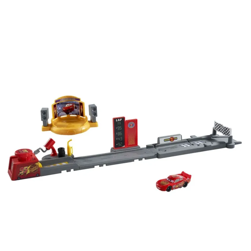 CARS SET DE JOACĂ PISTA DE LANSARE ȘI MAȘINUȚĂ FULGER MCQUEEN