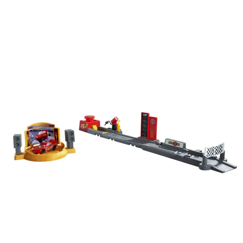 CARS SET DE JOACĂ PISTA DE LANSARE ȘI MAȘINUȚĂ FULGER MCQUEEN