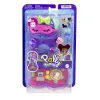 POLLY POCKET SET GENTUȚĂ ANIMALUT CĂȚELUS IN PIJAMA CU ACCESORII