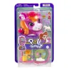 POLLY POCKET SET GENTUȚĂ ANIMALUT PONEI LA RODEO CU ACCESORII