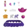 POLLY POCKET SET GENTUȚĂ ANIMALUT PONEI LA RODEO CU ACCESORII