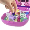 POLLY POCKET SET GENTUȚĂ ANIMALUT PONEI LA RODEO CU ACCESORII